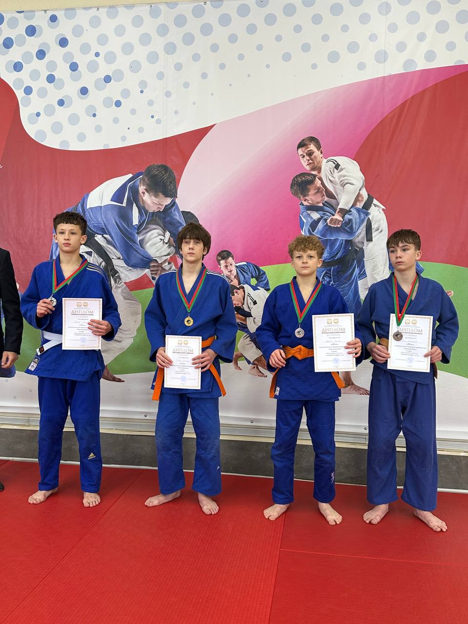 Спартакиада ДЮСШ Гомельской области по дзюдо среди юношей и девушек 2011-2012 гг.р.