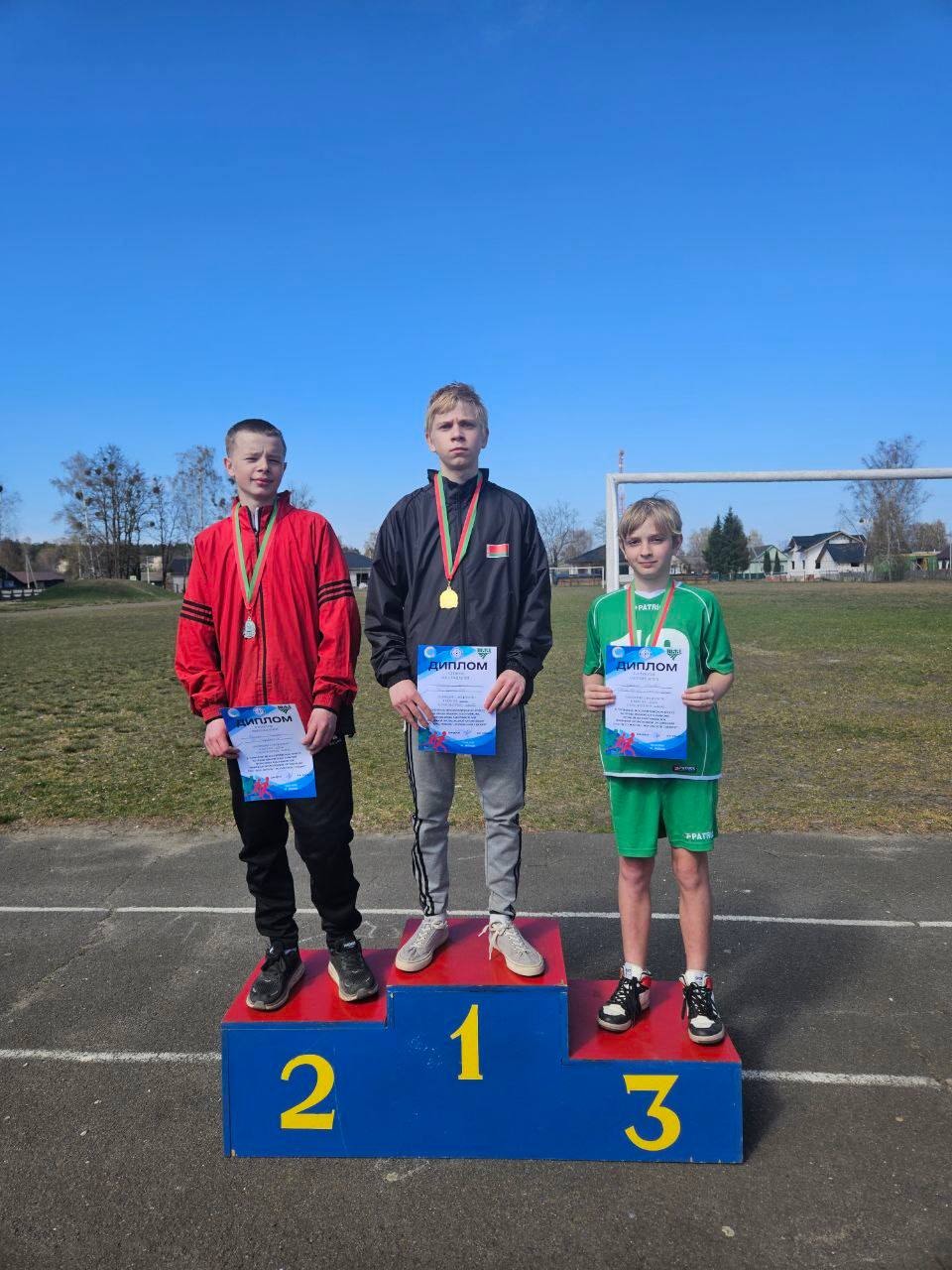 Открытый легкоатлетический кросс на призы Ивановского райкома профсоюза работников АПК, ППО ОАО "Агро-Мотоль", Мотольской СДЮШОР