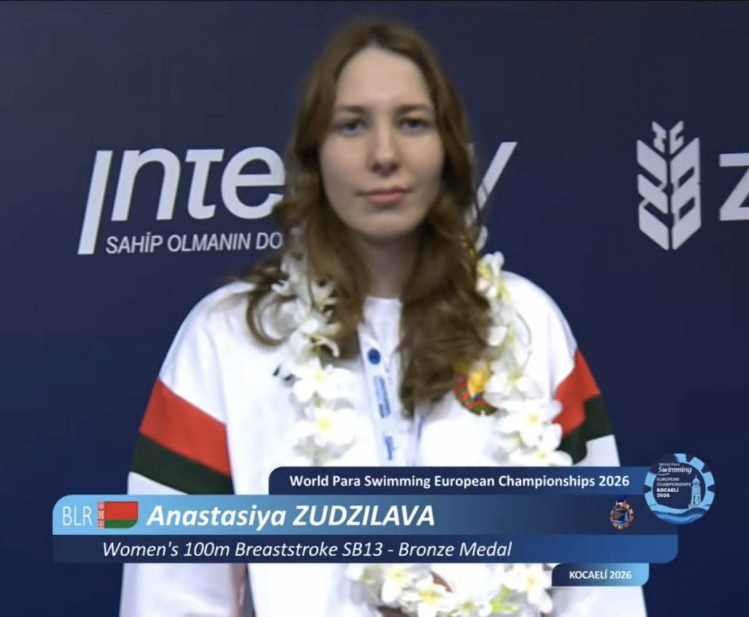 Анастасия Зудилова — бронзовый призер чемпионата Европы по плаванию