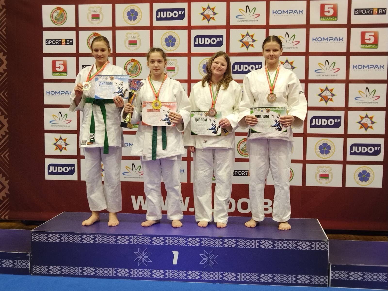 Спартакиада ДЮСШ Республики Беларусь по дзюдо среди юношей и девушек 2012-2013 гг.р.